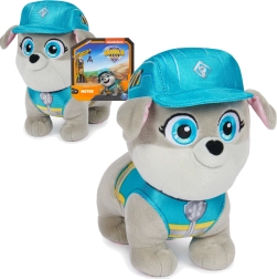 PAW Patrol: Rubble & Crew – Motor plüssfigura, 18 cm