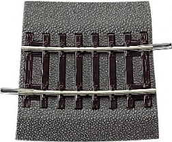 ROCO LINE ívsín R3 ágyazattal H0 (7,5°, 419,6 mm)