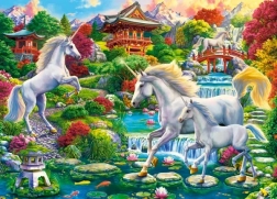 Puzzle 260 Unicorn Garden – egyszarvúk kertje