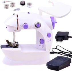 Mini varrógép pedállal és tartozékkészlettel