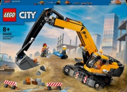 LEGO City sárga kotrógép 60420