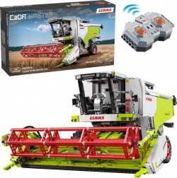 CaDA építőkészlet CLAAS Dominator 370 kombájn 1:17, 4567 elem, RC