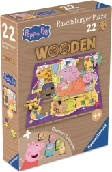 Fa puzzle PEPPA PIG 22 darabbal – Ravensburger