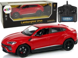 RC autó 1:24 LAMBORGHINI Urus piros, világítással, 2,4 GHz