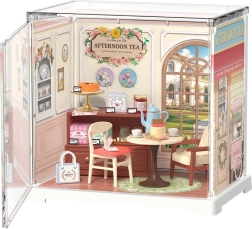 RoboTime 3D fa kirakó mini mézes teaház