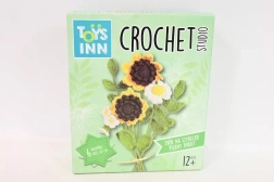 Horgolókészlet Crochet Studio – napraforgó