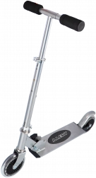 Összecsukható alumínium roller habszivacs markolatokkal, lábfékkel és 50 kg teherbírással