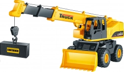 Lendkerekes daru effektekkel és konténerrel, 31 cm