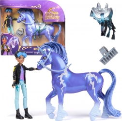 Unicorn Academy figurák RORY & STORM lovas és egyszarvú kiegészítőkkel