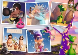 200 darabos puzzle - Diplodocus Sárkány Kalandjai