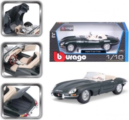 Bburago 1:18 Jaguar E Cabriolet (1961) zöld 18-12046