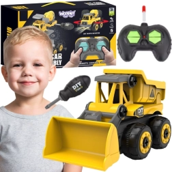 Woopie távirányítós DIY építőipari buldózer