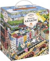 Puzzle Puzzlove Krakkó város, 1000 darab