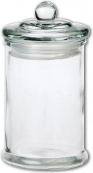 Üveg élelmiszertartó doboz 330 ml fedővel