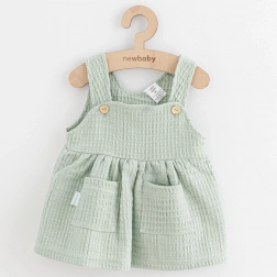 gyermek muszlin szoknya New Baby Comfort Clothes zsályazöld 74