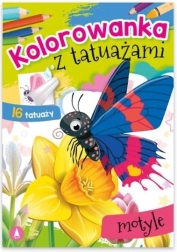 Pillangós tetoválás – színezők és lemosható tetoválások