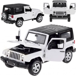 Fém modell Jeep Wrangler 1:32