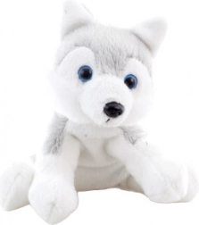 Plüss husky 15 cm