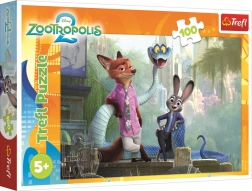 Puzzle Zootropolis: Zootropolis titkai 100 darab – Trefl