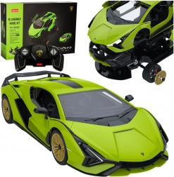 Rastar távirányítós autó Lamborghini Sian 1:18 építőkészlet