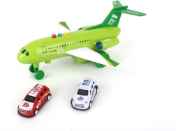 1:16 méretarányú lendkerekes repülőgép fényekkel és hangokkal