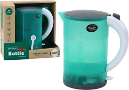 Elektronikus gyermek vízforraló elemmel, fényekkel és hangokkal – zöld