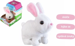 TEDDIES BEN plüssnyuszi – ugráló és beszélő játék