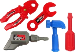 Nagy gyerek műhely asztallal és tartozékokkal