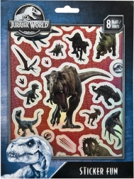 Jurassic World matrica készlet