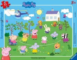 Ravensburger Peppa malac fa kirakó, 11 darab