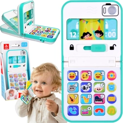 Interaktív zenélő összecsukható telefon gyerekeknek