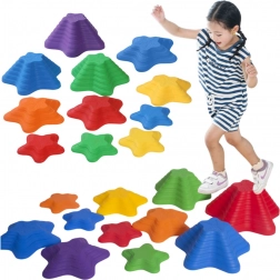 Érzékszervi Ösvény Színes Kavicsok 3 méretben