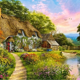 Puzzle 1500 darabos – Countryside Cottage