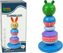 Fa oktatási piramis békával