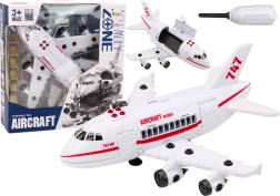 Nagy személyszállító repülőgép szerelőkészlet Fények Hangok