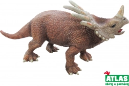 Styracosaurus dinoszaurusz figura 30 cm
