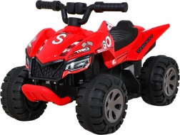 The Fastest gyerek elektromos négykerekű, 25 W motorral – Piros