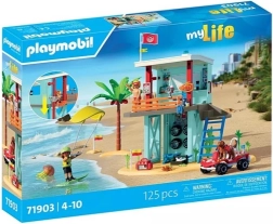 MY LIFE 71903 figurakészlet mentőtorony és strandbuggy