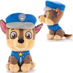 Plüss PAW PATROL Chase karácsonyi pulóverben 26 cm