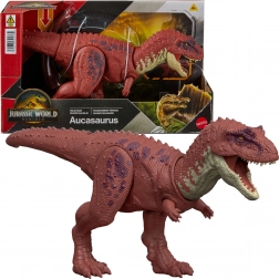 jurassic world rebirth aucasaurus dinoszaurusz figura 32,5 cm – wild roar a matteltől