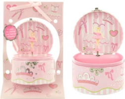 Zenélő ékszerdoboz balerinával