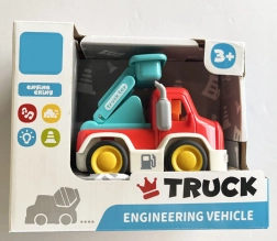 Interaktív darus autó fényekkel és hangokkal