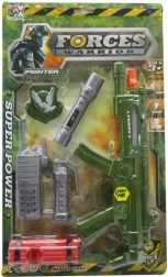 Katonai szett gyerekeknek 30 cm fény- és hangeffektekkel