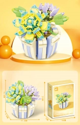 Virágépítő készlet, 306 darab