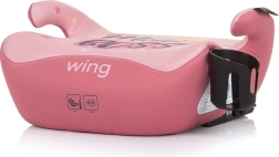 Chipolino Wing i-Size ülésmagasító 125–150 cm Isofixszal – Rózsaszín