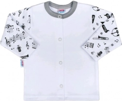 baba pamut kabátka New Baby Music 62 (3–6 hó)