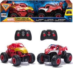 Monster Jam RC készlet 2 autóval Marvel Super Hero Challenge 1:24