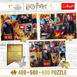 Harry Potter, Ron és Hermione 3 az 1-ben puzzle