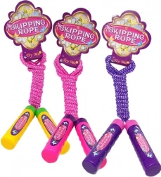 Színes gyerek ugrókötél műanyag markolatokkal