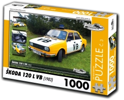 Puzzle RETRO-AUTA Škoda 120 L VB 1000 darab